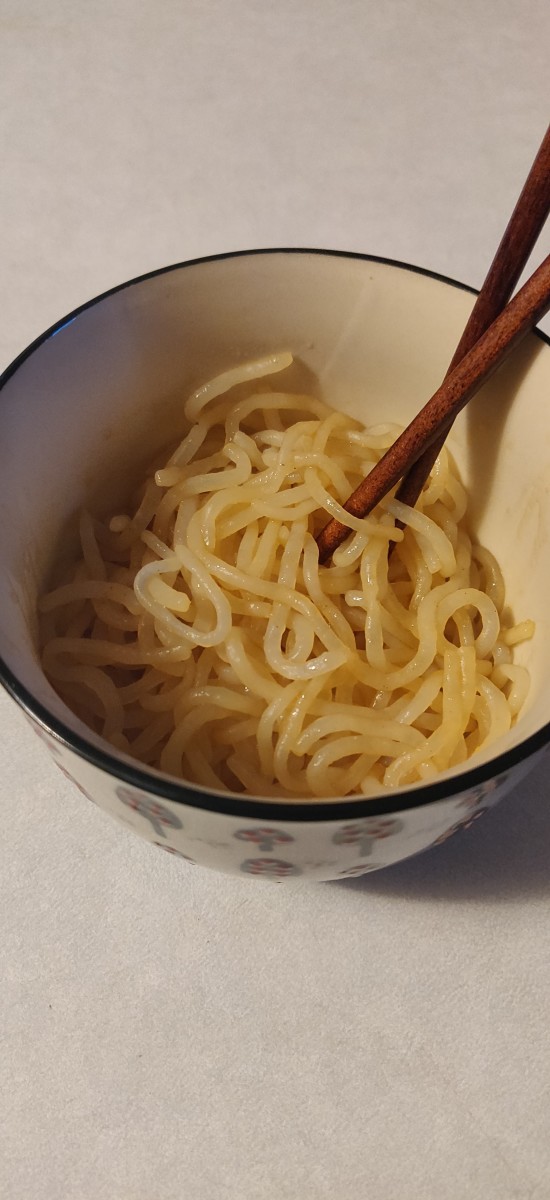 Keto-friendly noodles with your favorite instant ramen flavor