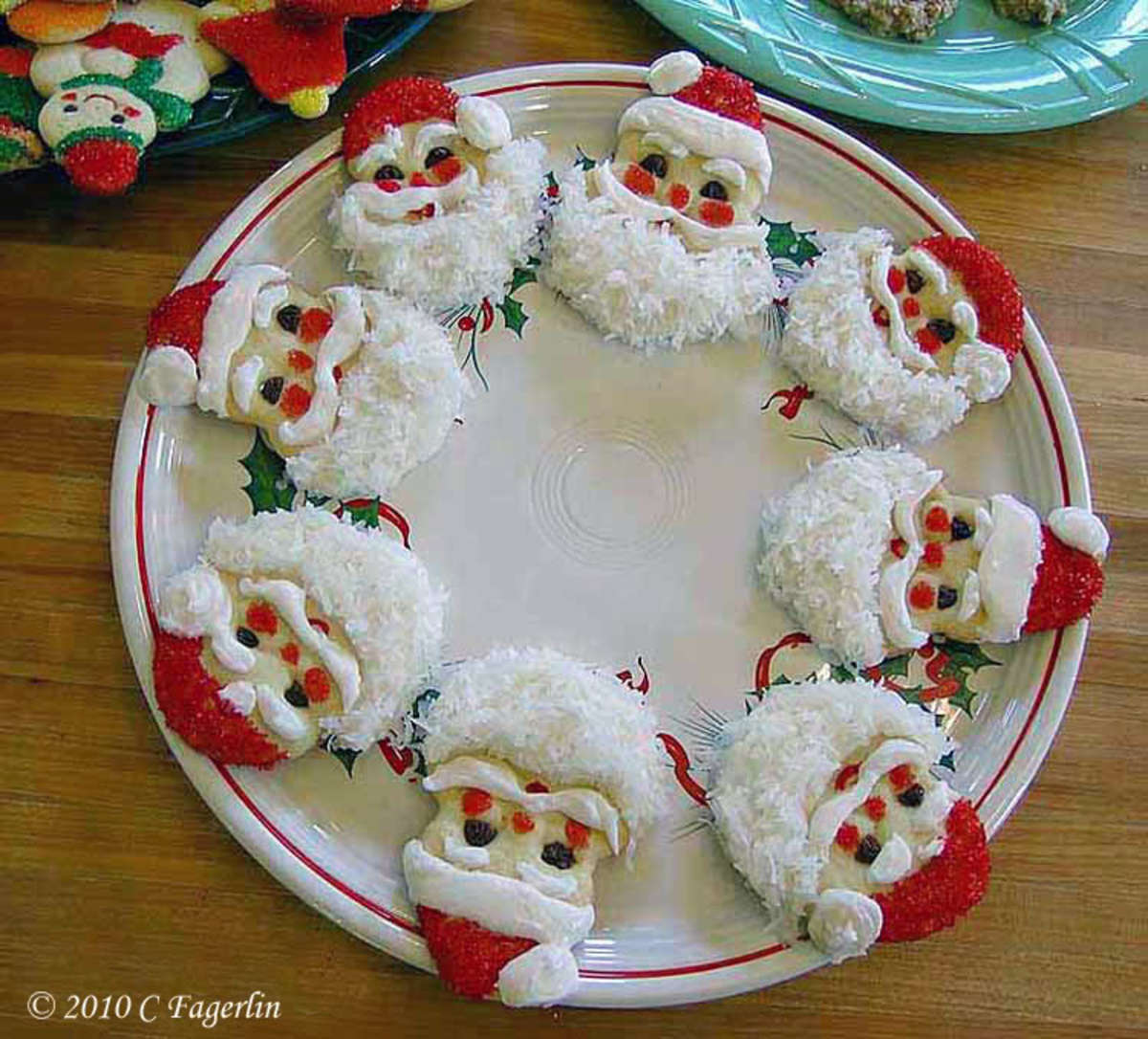 Fig. 5, Alma's Santa Claus Sugar Cookies 