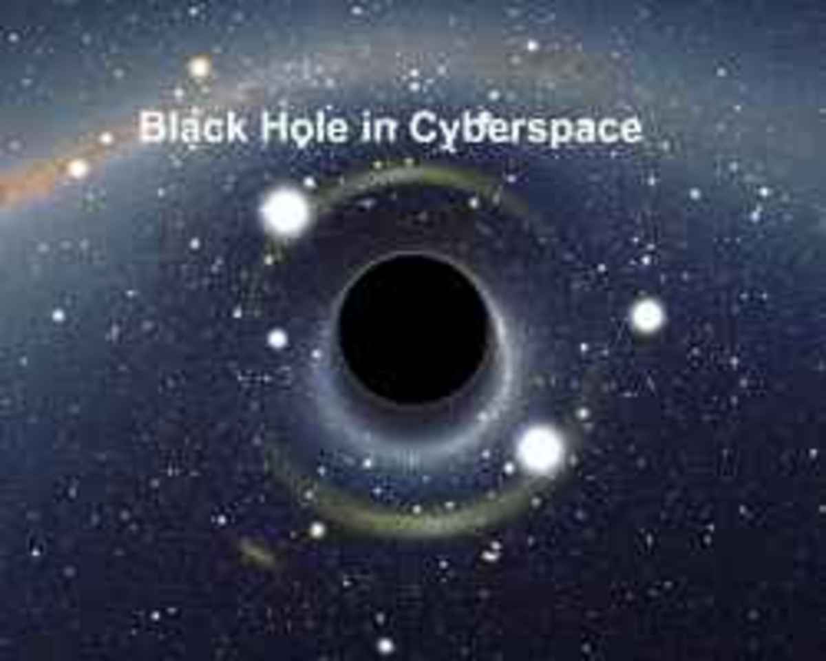 Black Hole in Cyberspace