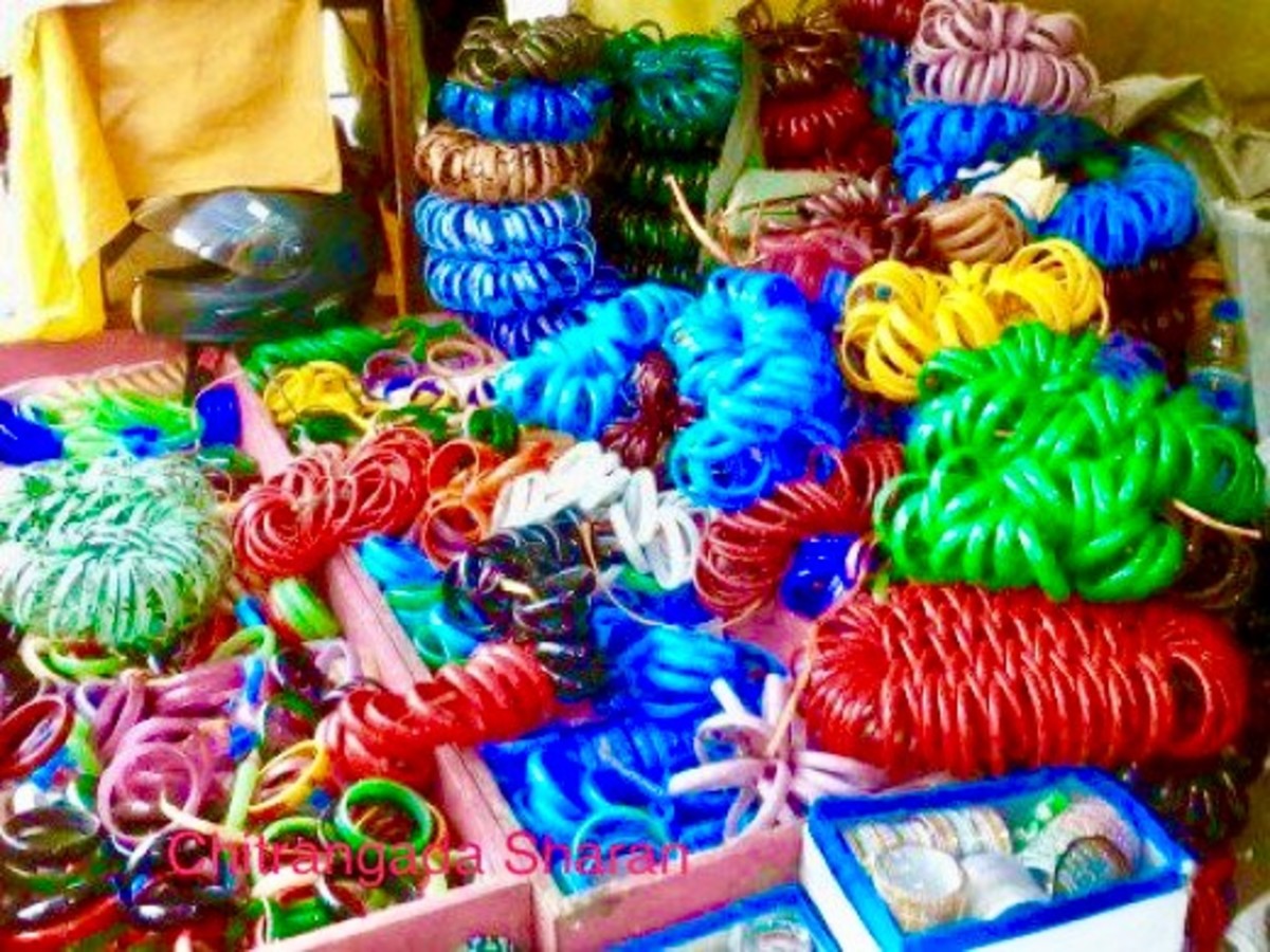 Colourful bangles 