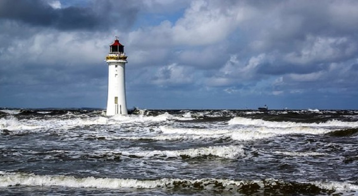 Lighthouses scatter the coastline of the British Isles in an effort to keep those at sea safe.