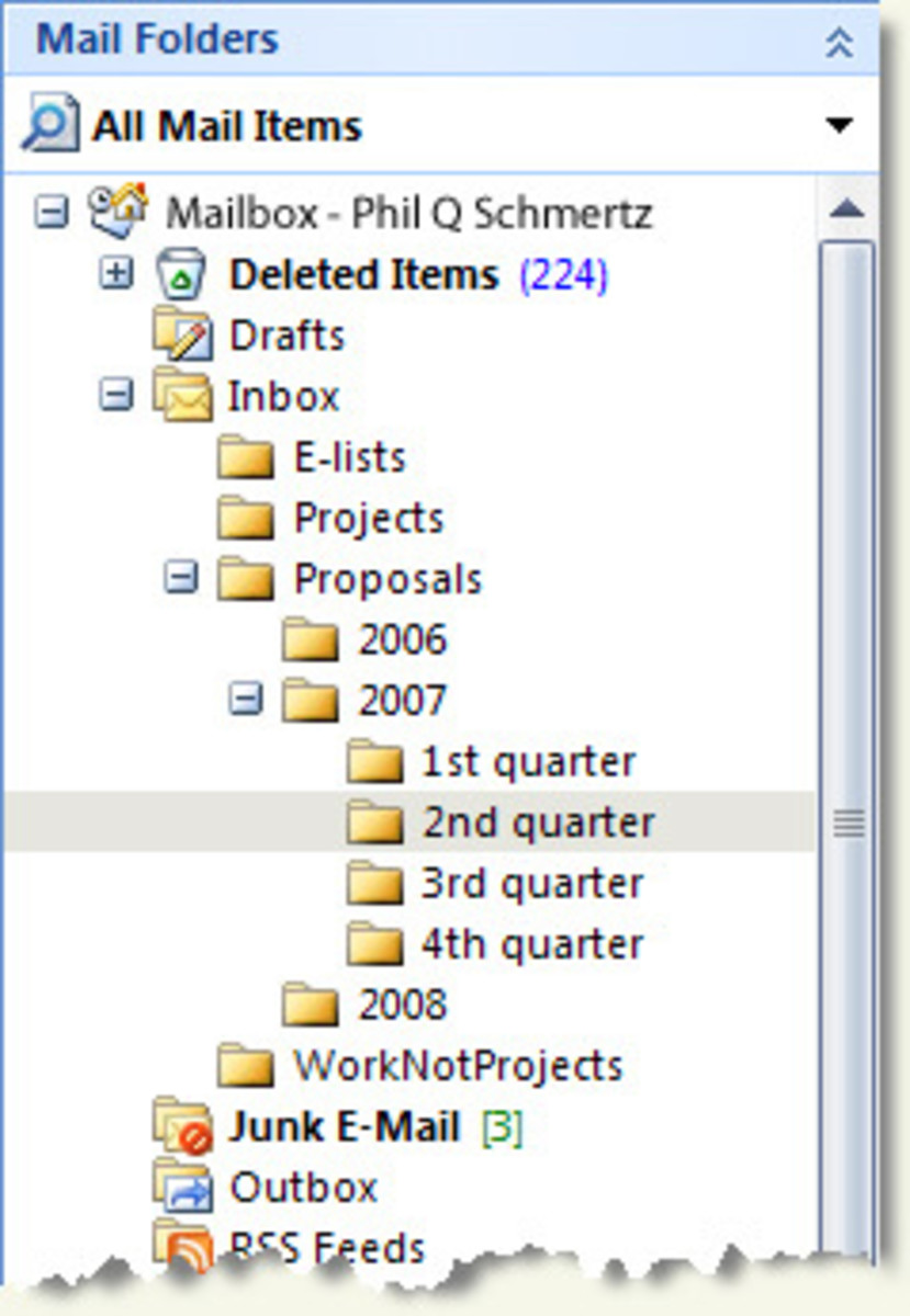 Cornell University Example of Folder Hierarchy