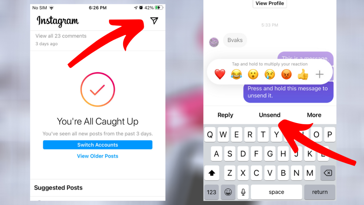 Here S How Instagram Unsend Message Works In 2022 Tecadmin