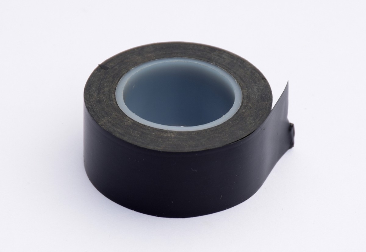 PVC electrical insulating tape.