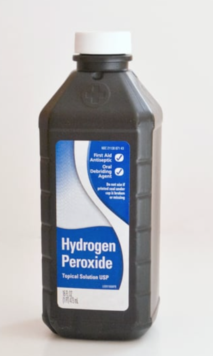 Hydrogen peroxide has proven to be a sensational stain remover for  your teeth.