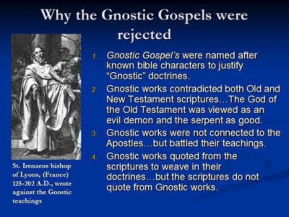 WHY GNOSTIC WRITINGS ARE REJECTED