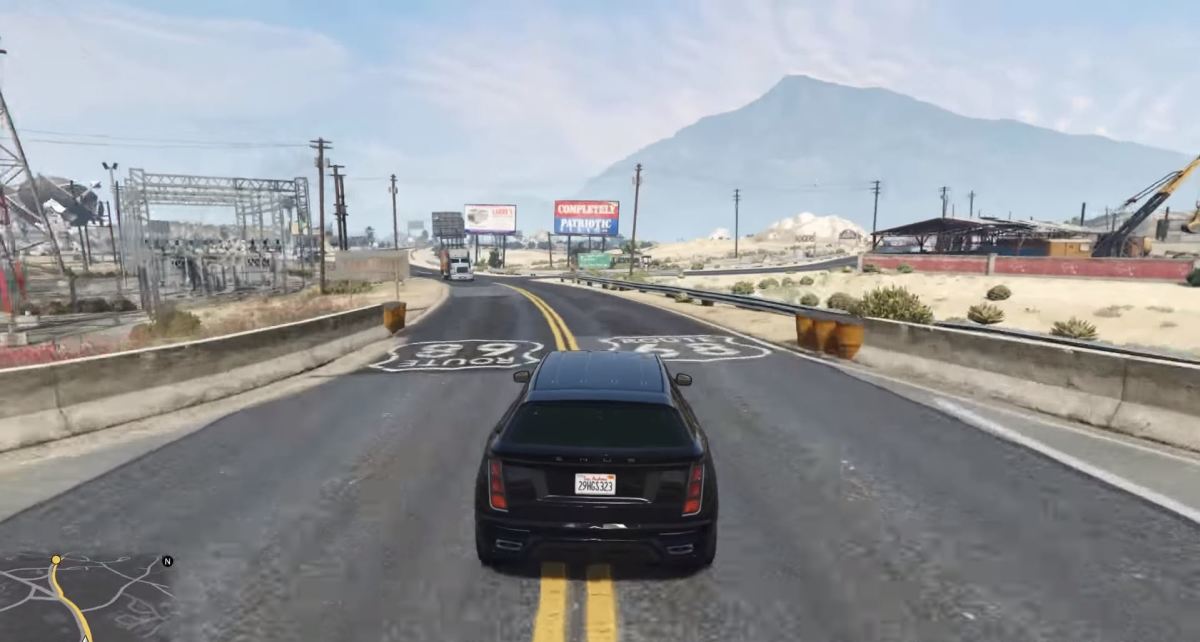 "GTA V" Gameplay on Ultra Settings at 1080p Resolution