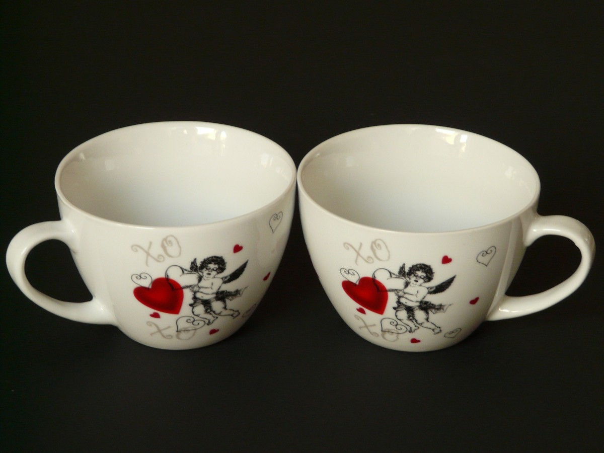 You can find these if you search "I love you cups or mugs". They are a cute gift idea and the search will give you even more inspiration. Maybe you can even make your own...