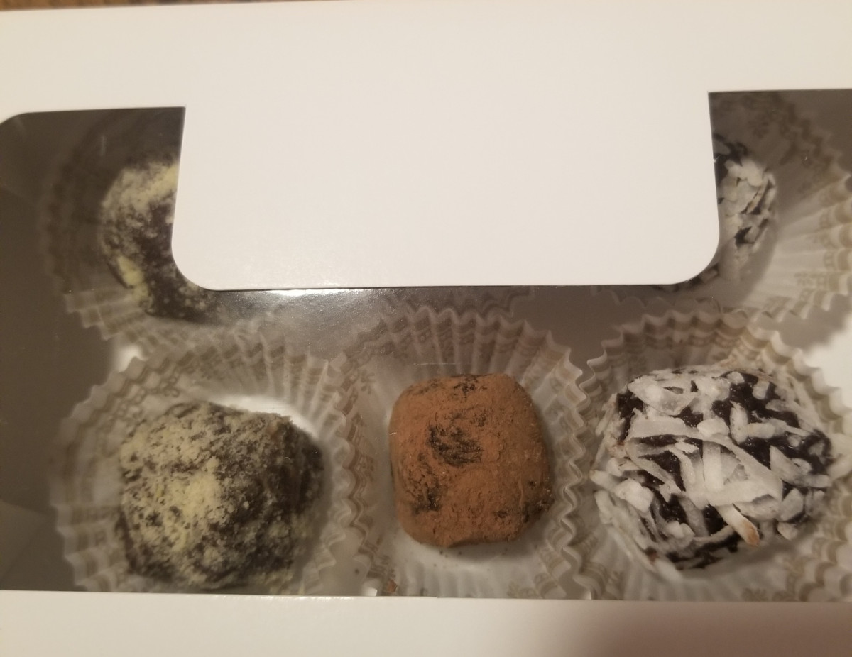 Place each truffle in a candy paper or small muffin cup for a professional look.