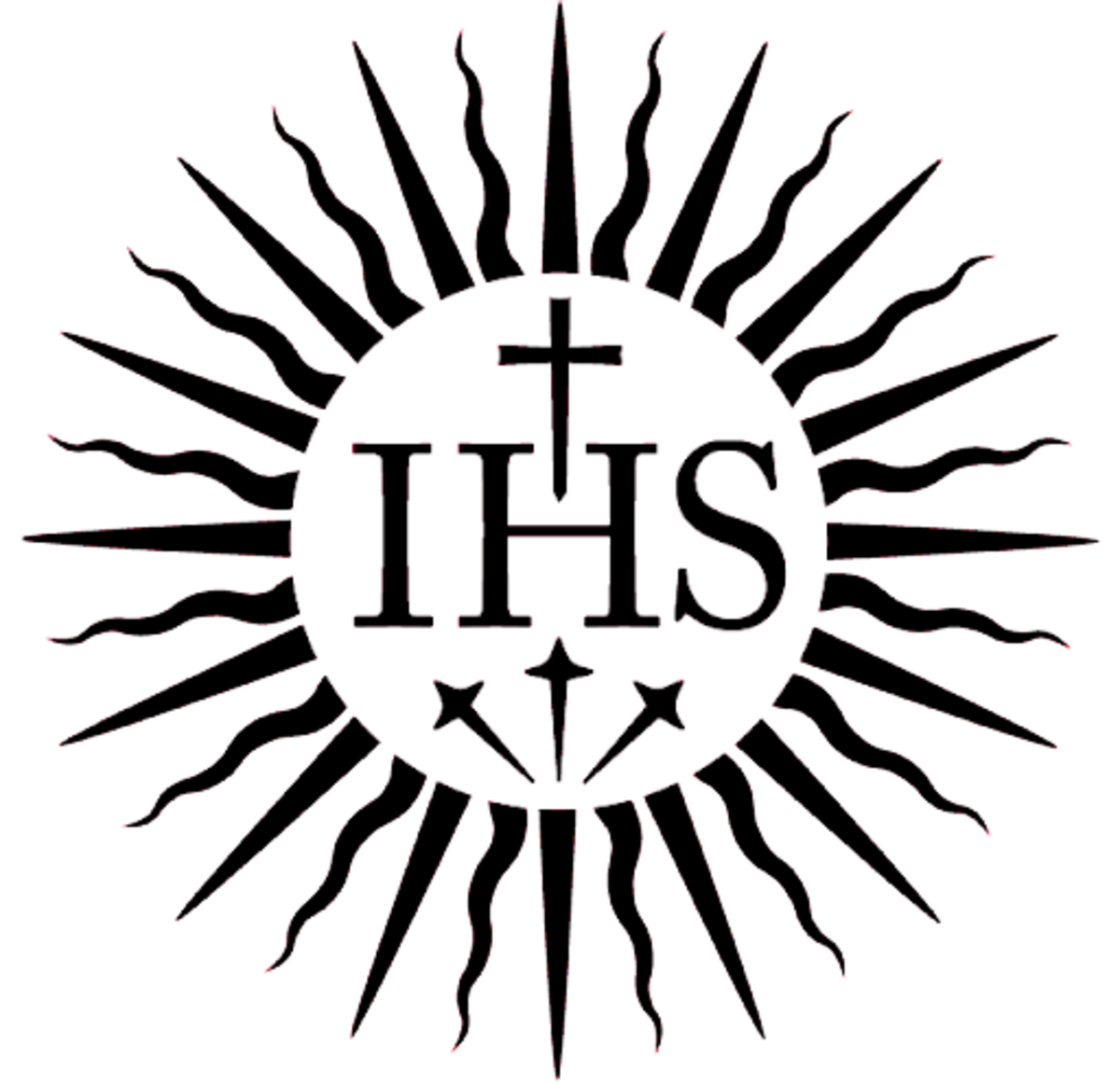 The standard of the Society of Jesus.