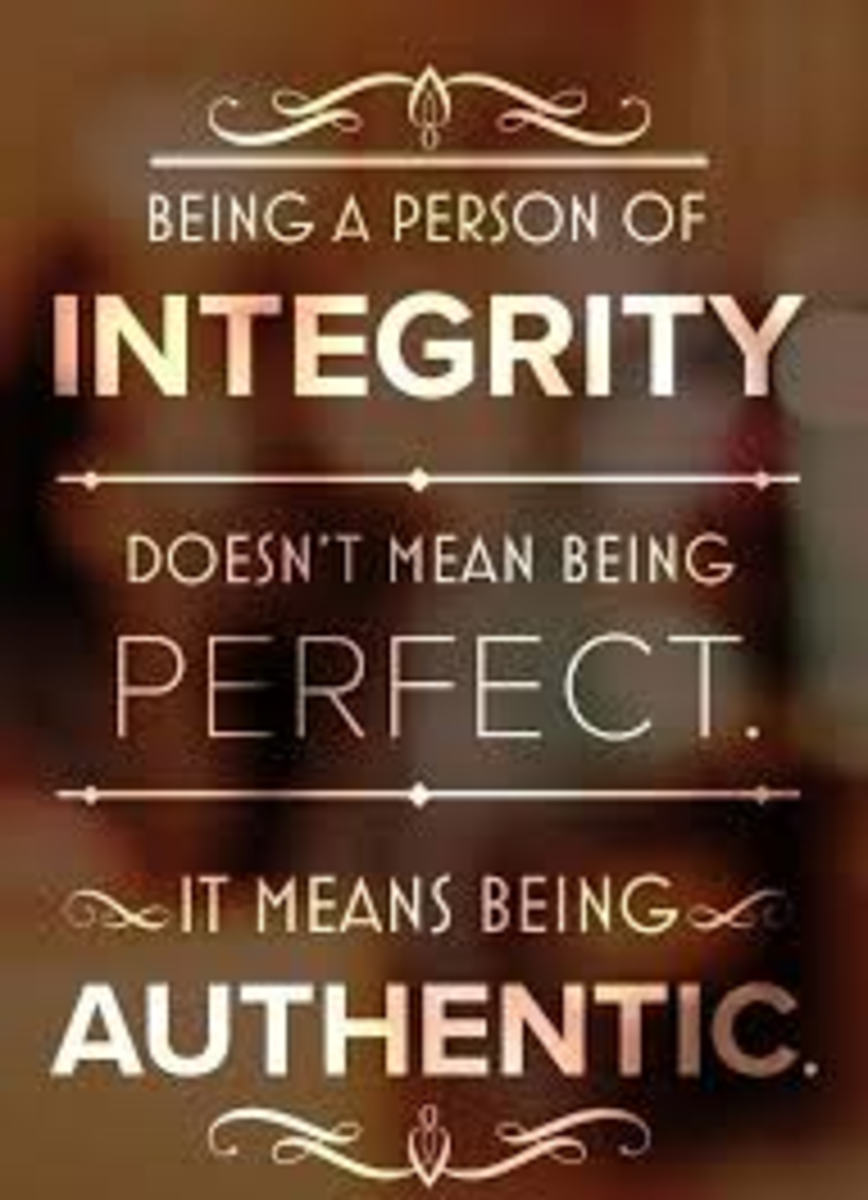 Integrity Is a Must