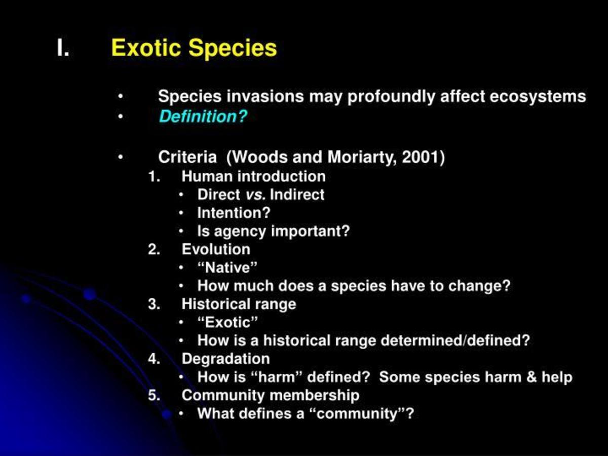 Terminologies of Zoogepgraphy, Paleaontology and Wildlife Management ...