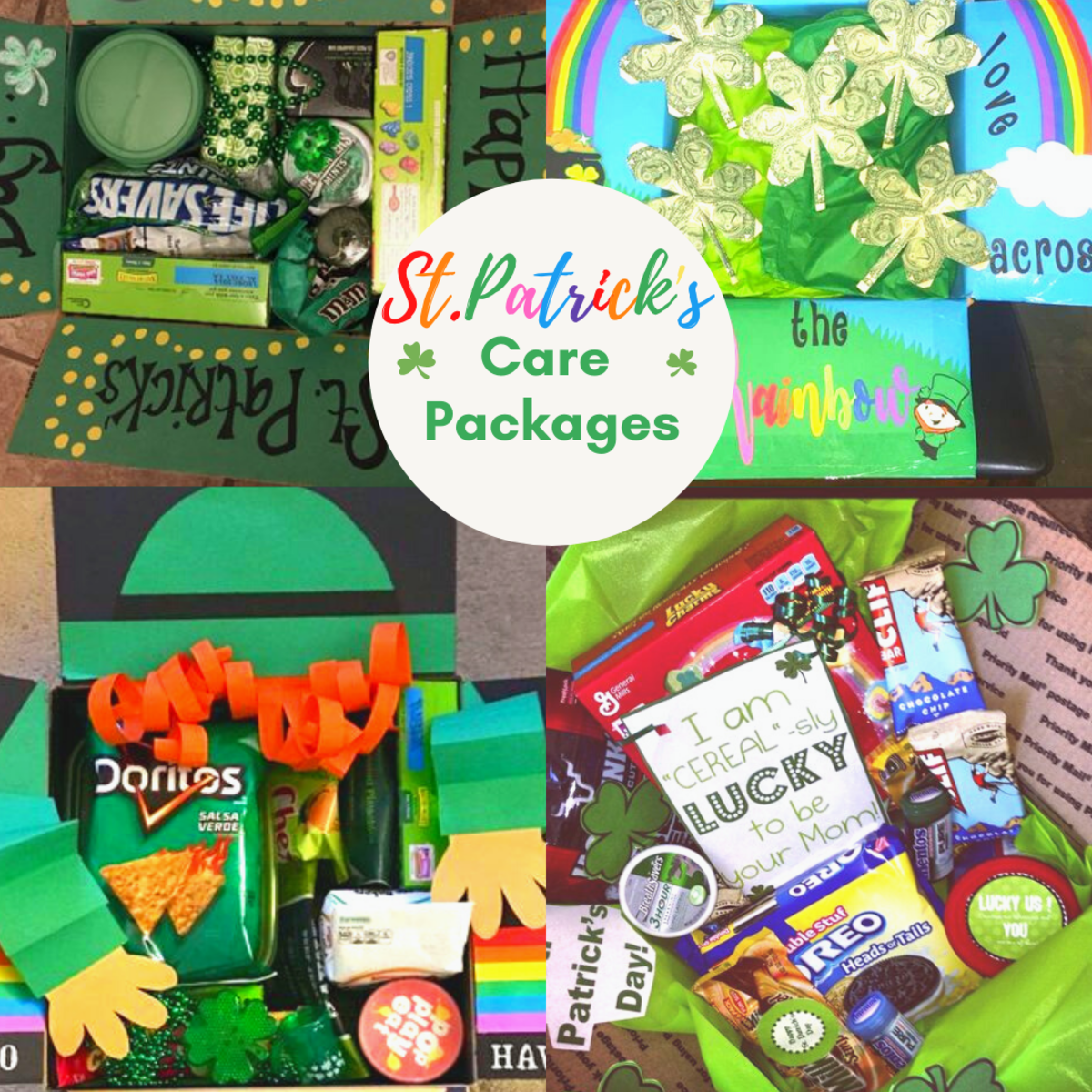 50+ St Patricks Day Care Package Ideas to bring Good Cheer