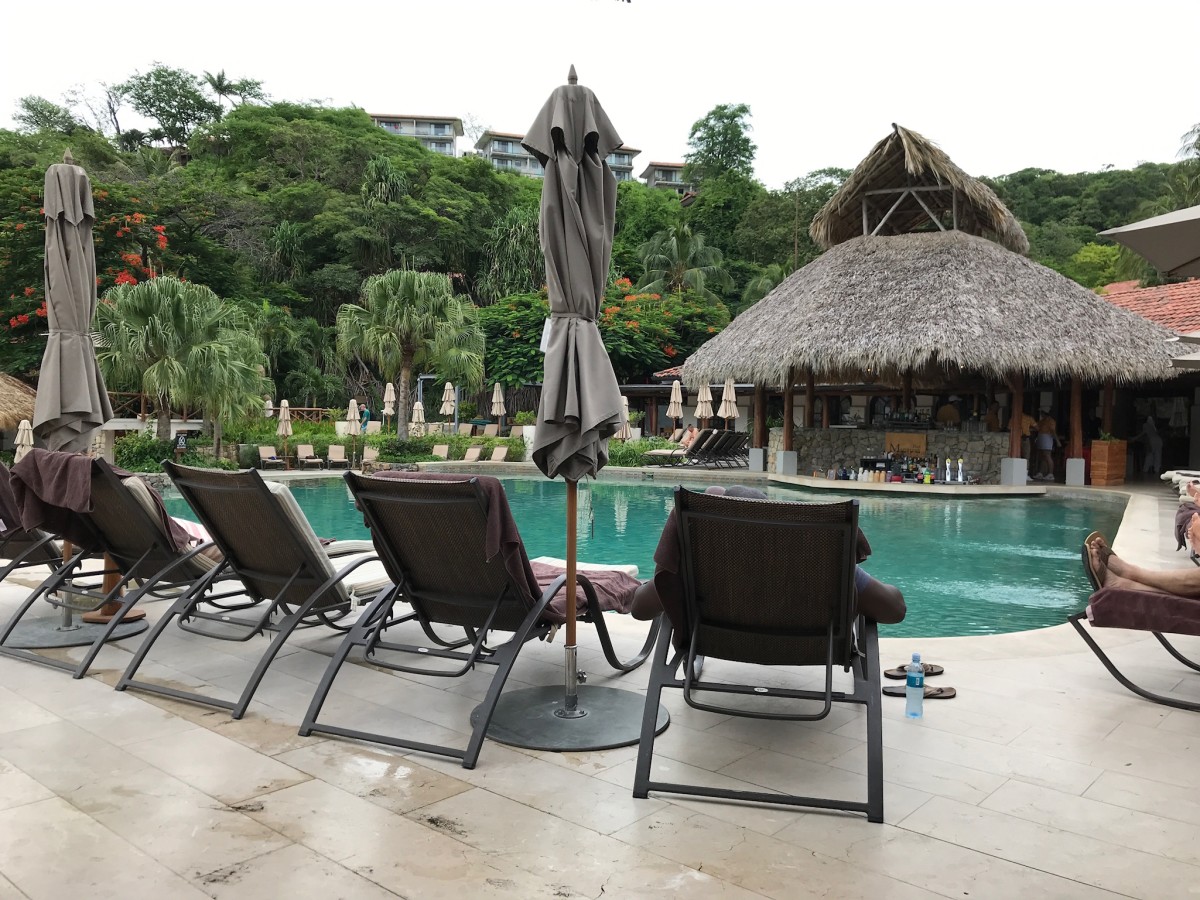 Pool at Secrets Resort at Papagayo Bay