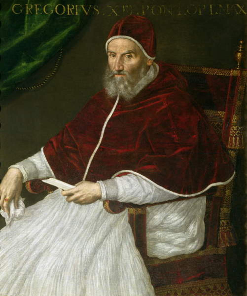 Pope Gregory XIII commissioned the Gregorian Calendar in 1582.