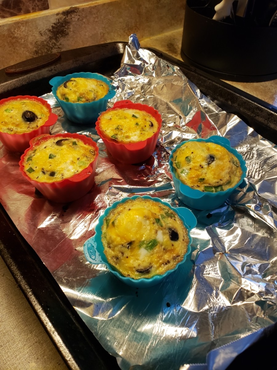 Quick Egg Quiche Cupcakes With Mix and Match Fillings
