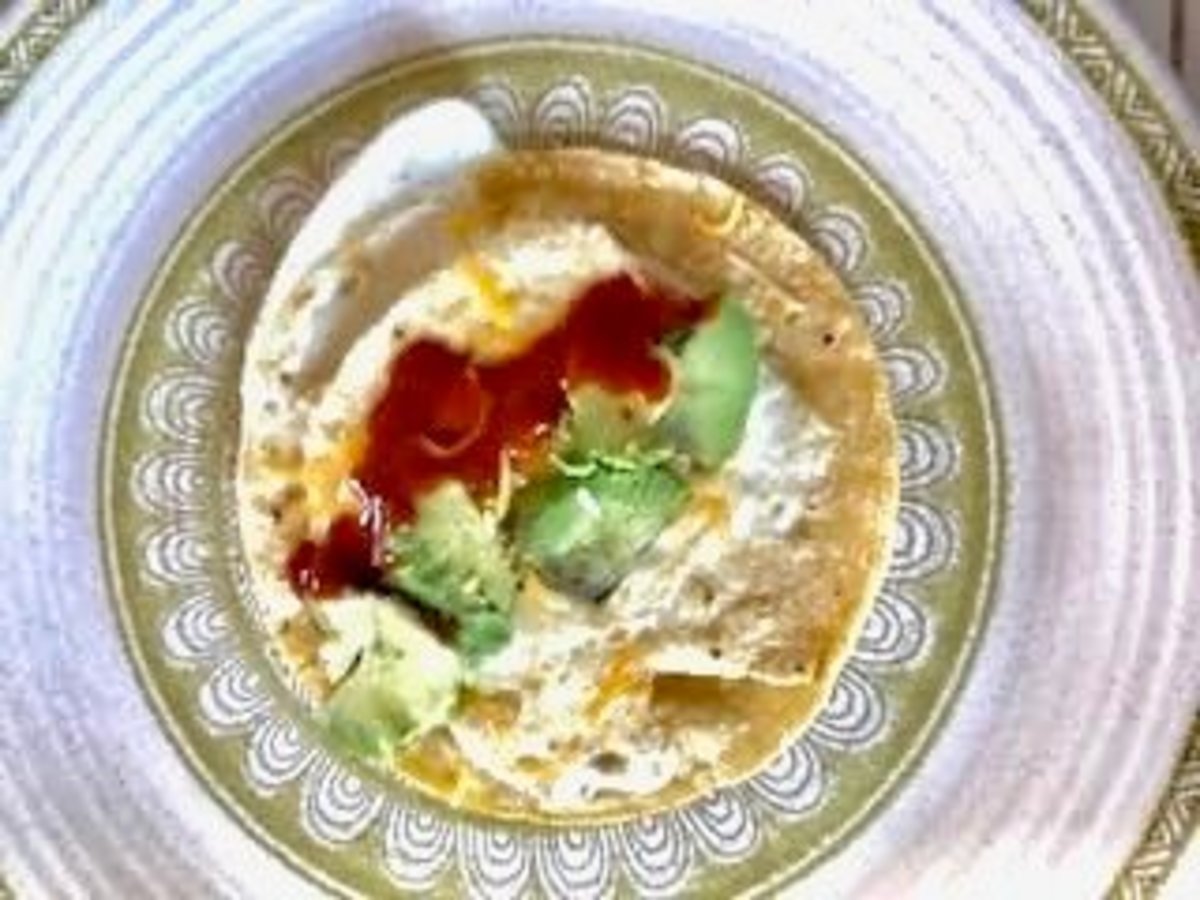 Quick Protein Breakfast: The Egg Taco
