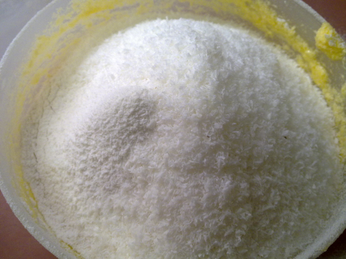 Sift in dry ingredients