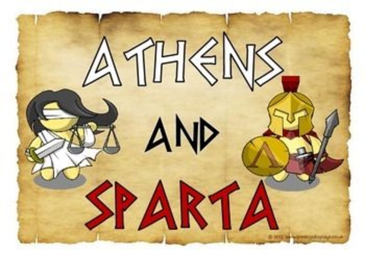athens and sparta similarities