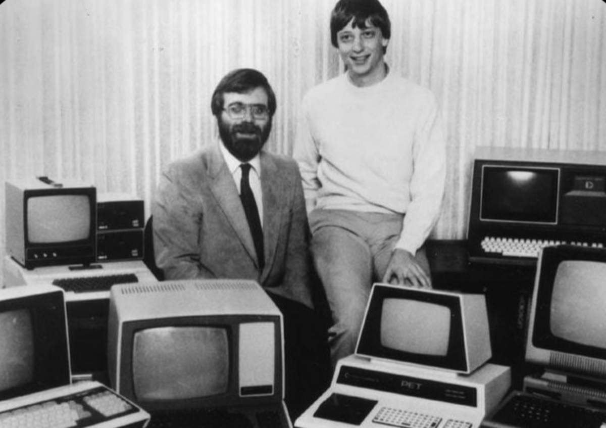 Paul Allen and Bill Gates (1981) 