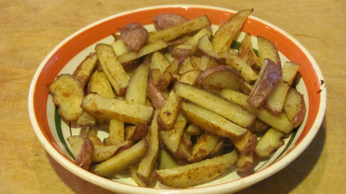 Weight Watchers, Fat-Free Recipe for Home-Made French Fries 