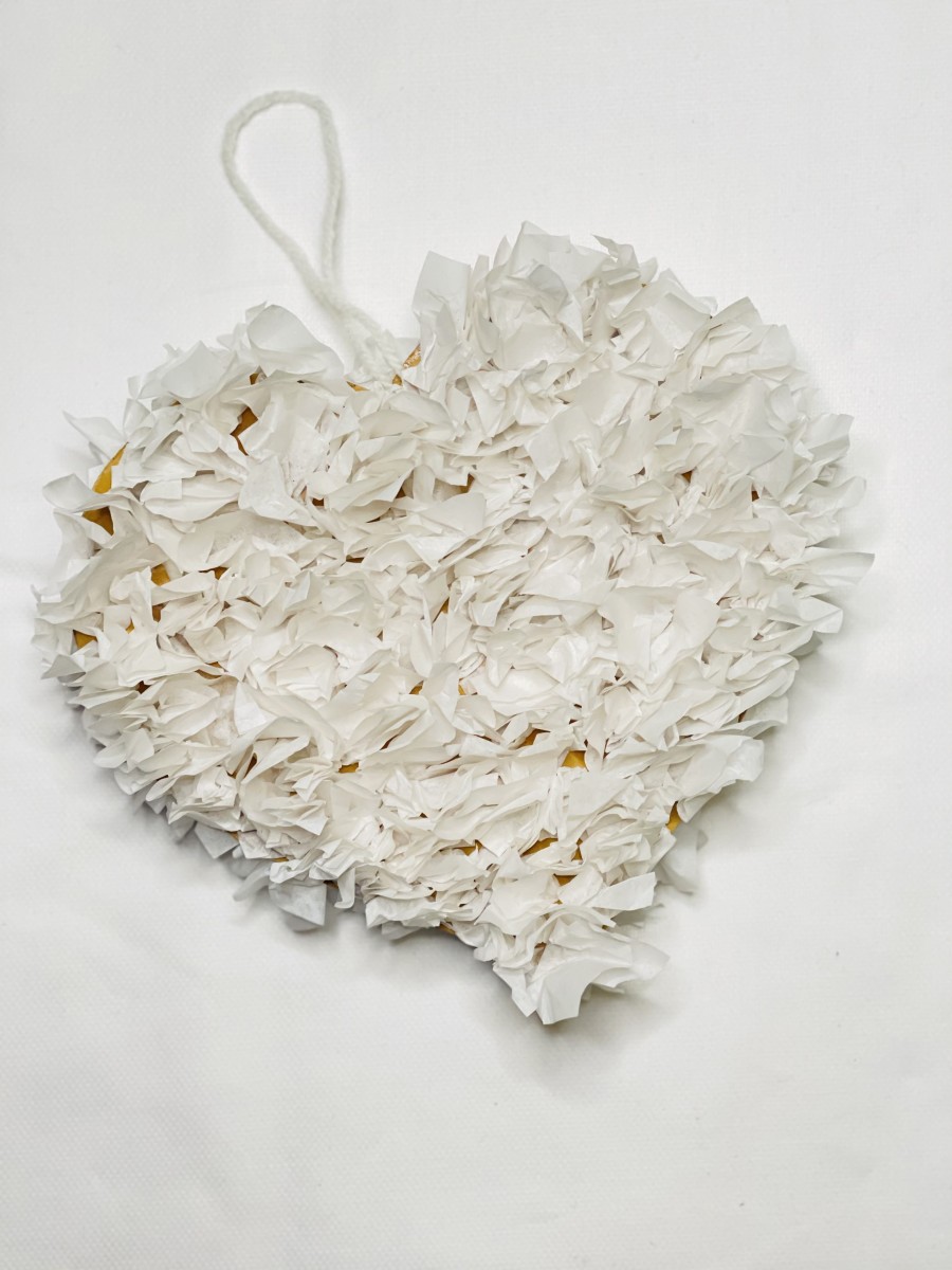 3. Tissue Heart Wall Hanging
