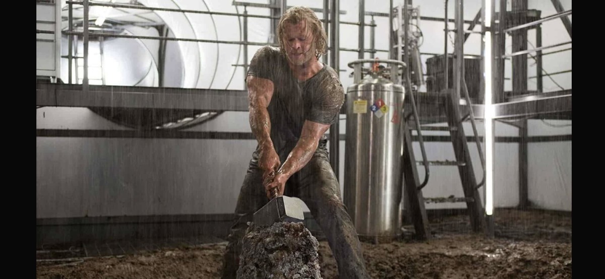 Chris Hemsworth stars as Thor.