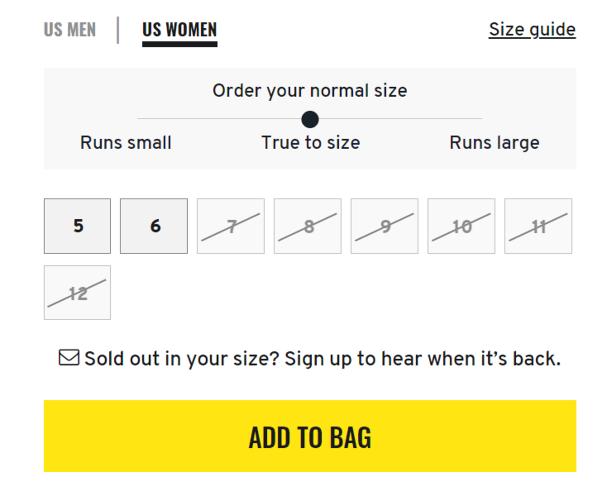 The Dr. Martens size guide helps with proper sizing
