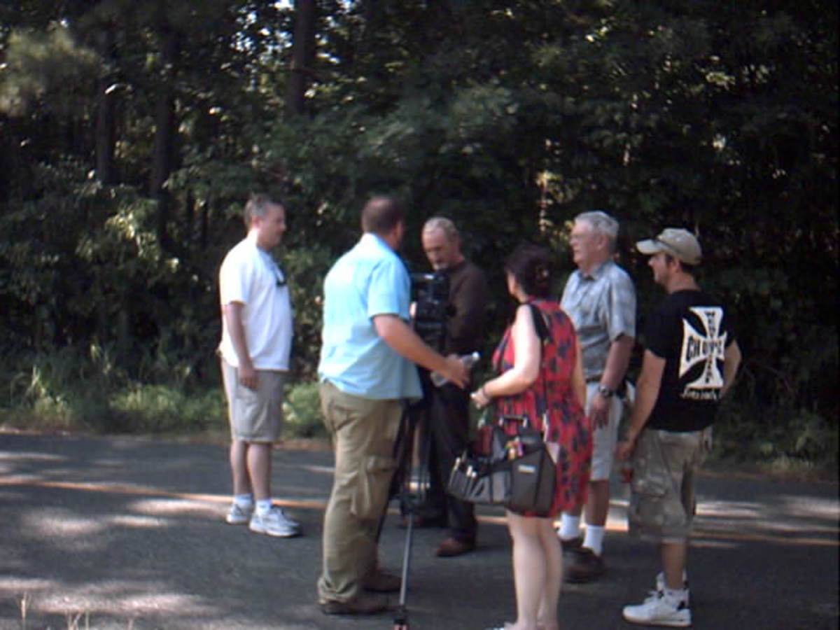 Taping on location in Arkansas