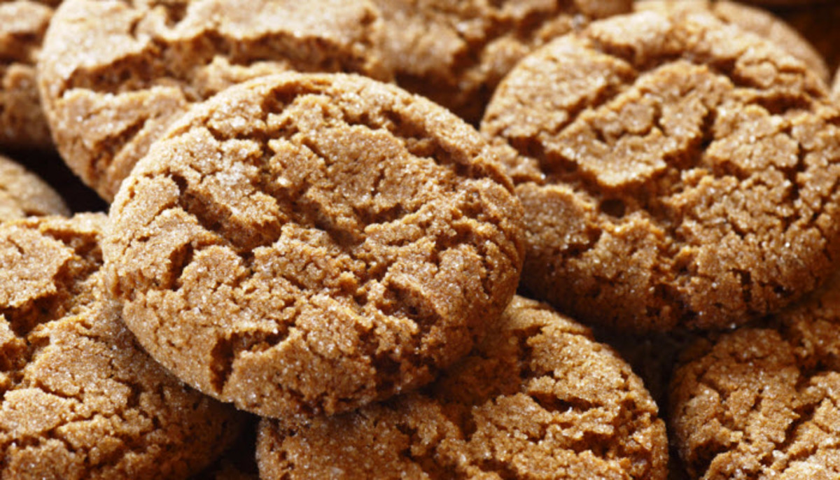 Spicy Gingersnap Cookies