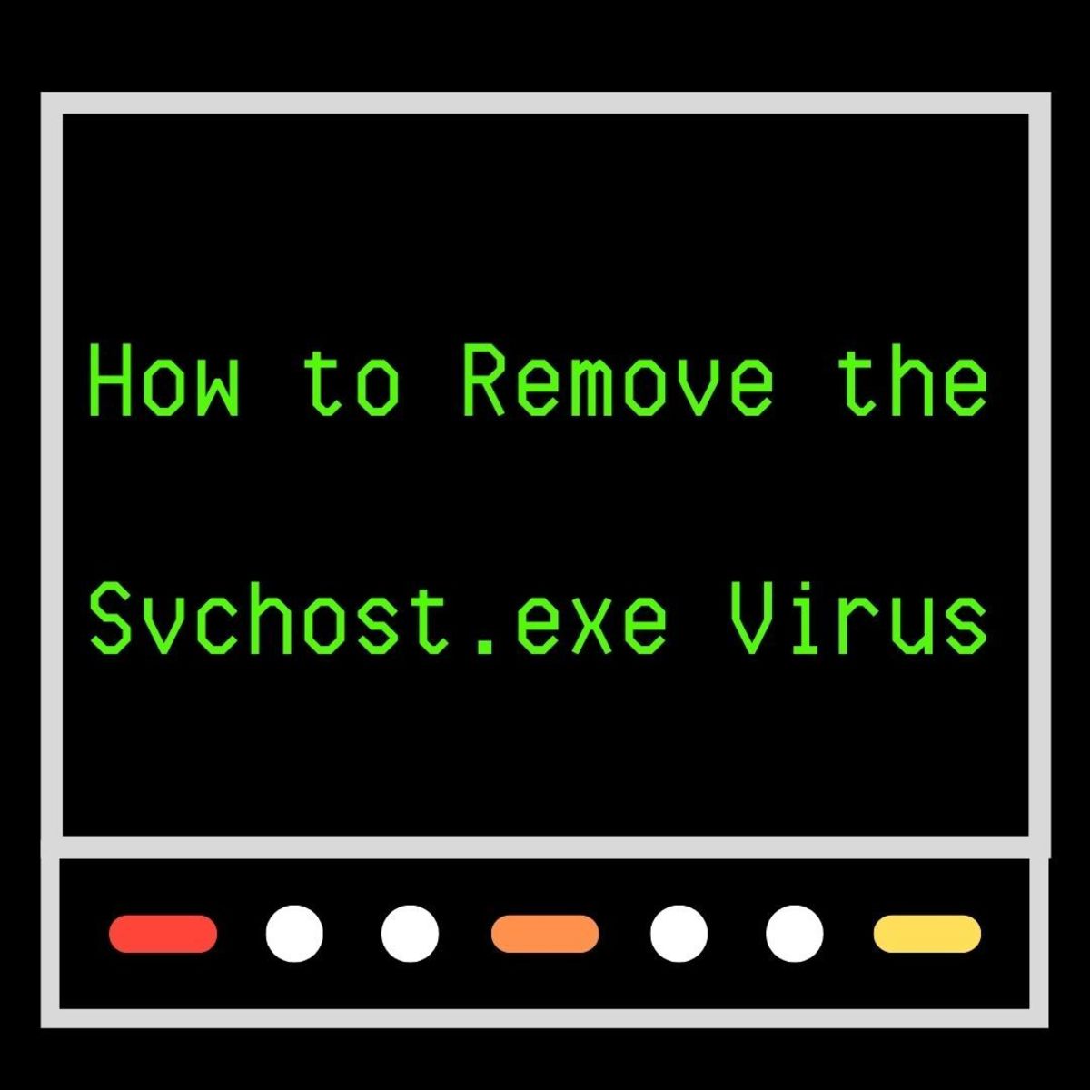  In this article, I'll be helping you deal with one very annoying bit of malware that uses svchost.exe as a guise to decimate your computer.