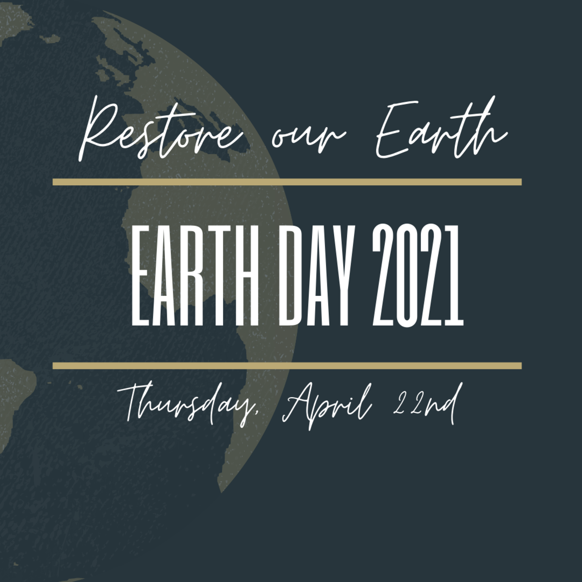 Earth Day April 22 2021 Restore Our Earth Hubpages