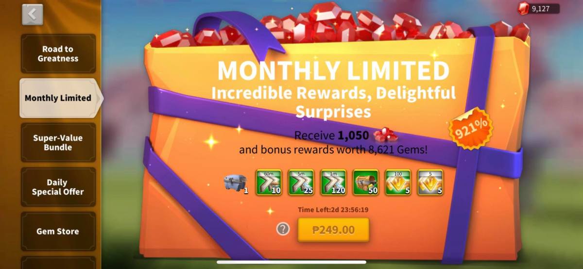 Monthly/Event Limited Bundle