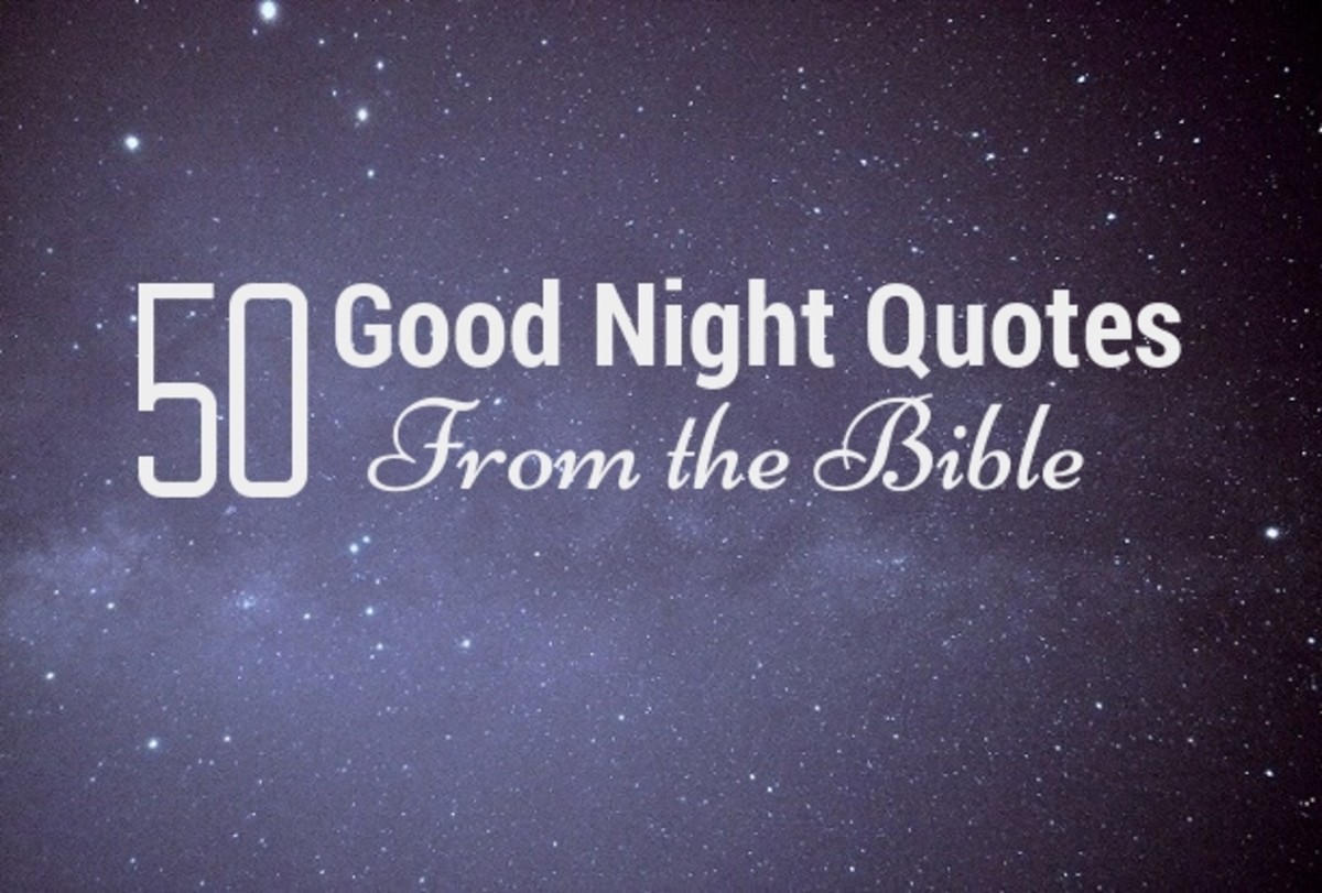 50 Good Night Quotes From the Bible
