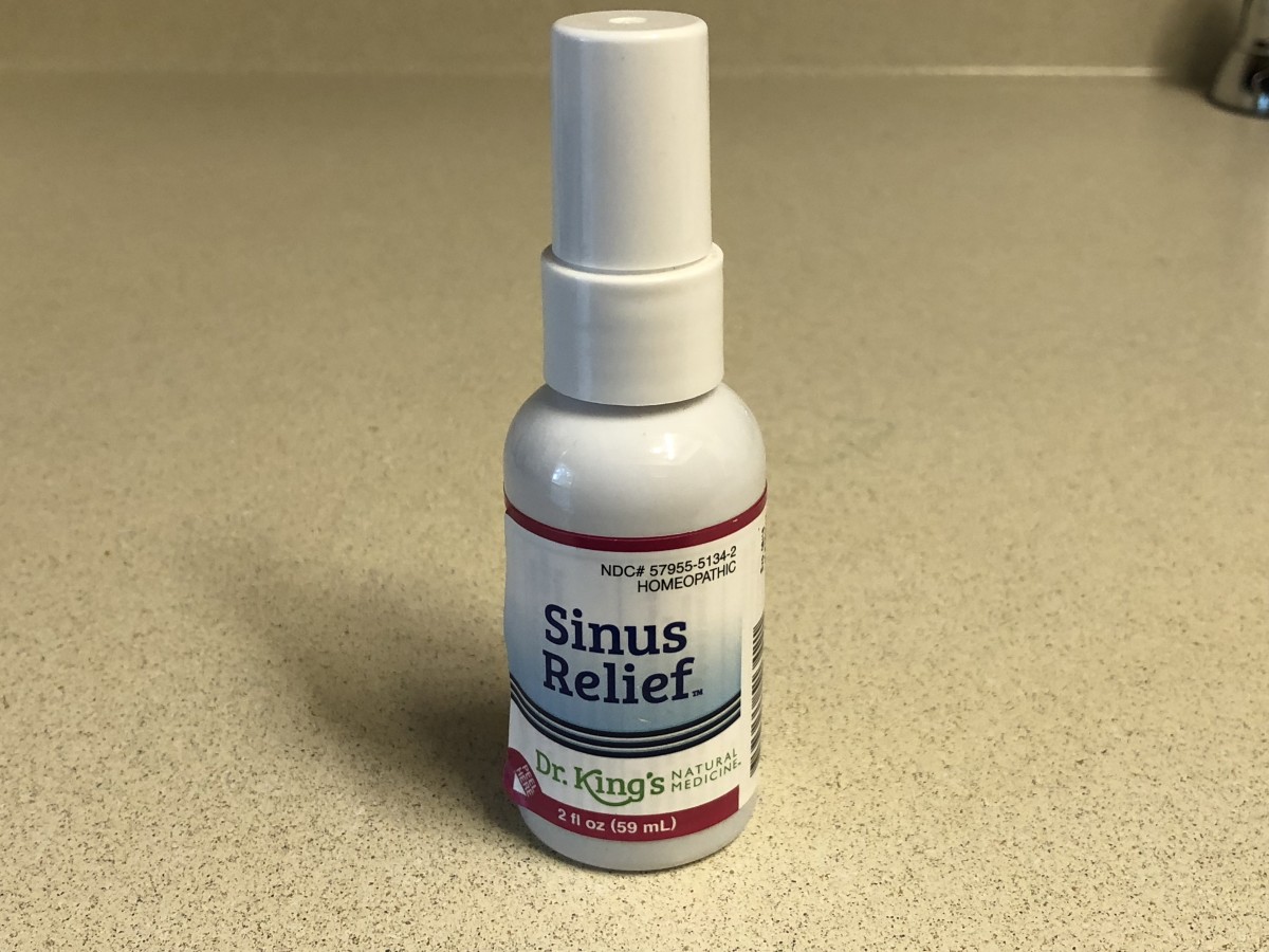 Sinus Relief Homeopathic Spray