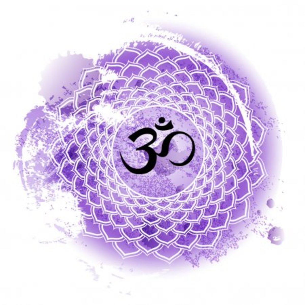 The crown chakra, most often represented with a violet hue, is the chakra that is associated with spiritual awareness.