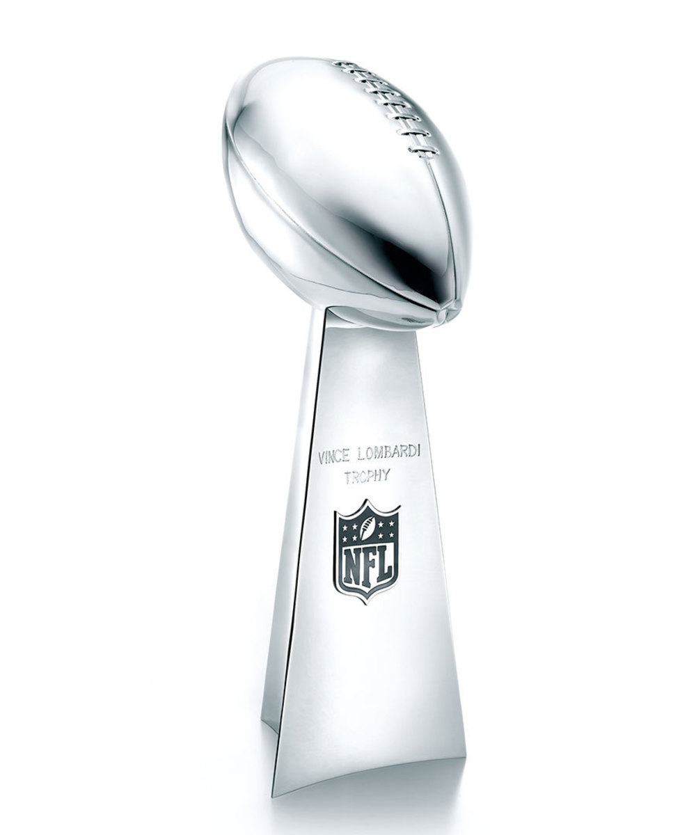 Winning team will receive the Vince Lombardi Trophy. 