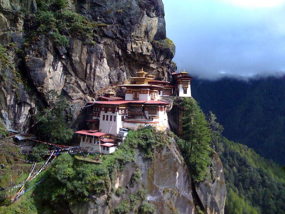 The cliffside Taktsang Monastery, Bhutan is unmatched by anything in the world!