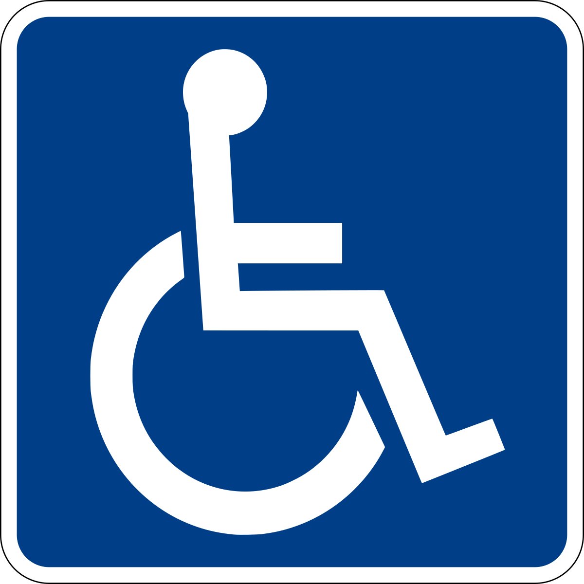 Disabled and a human being