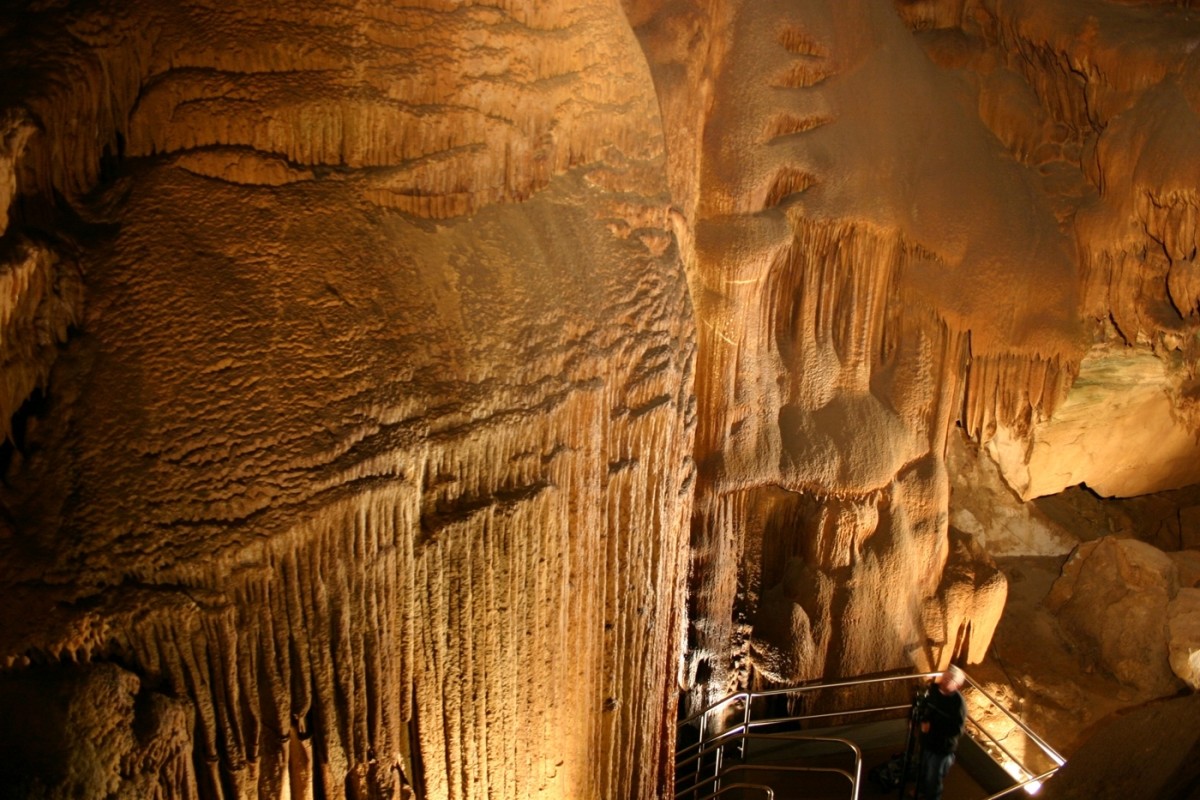The Mammoth Cave system is still being surveyed, but the presently mapped 400 miles of caverns make it the longest known system in the world. 