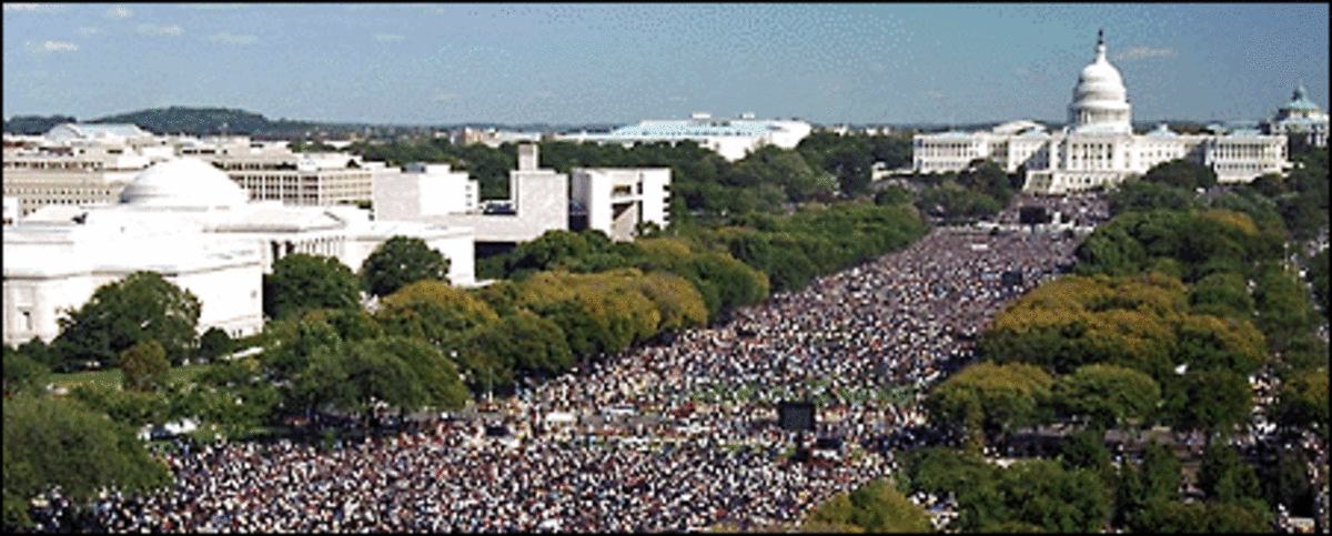 Million man march - Washington, D.C.