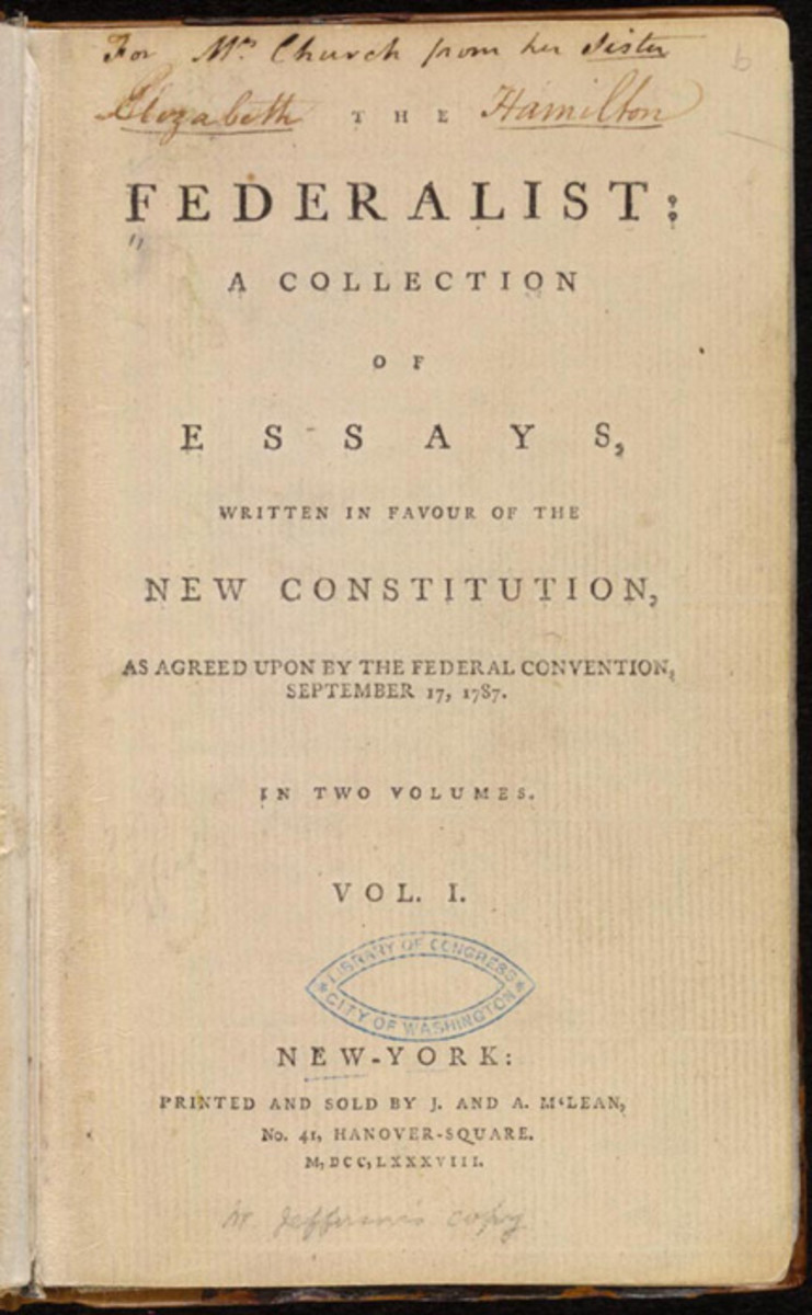 The Federalist Papers Summary - HubPages