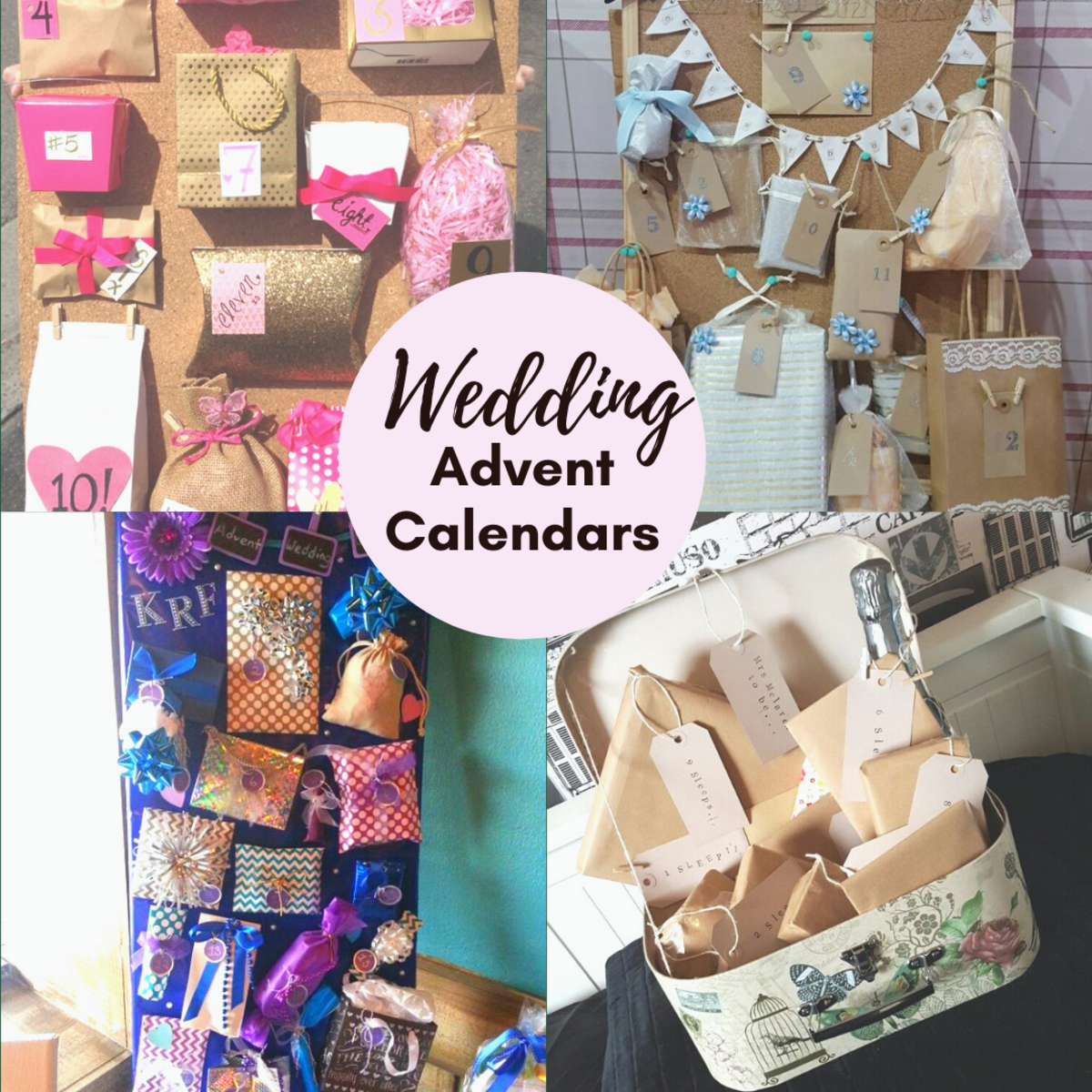 35+ DIY Wedding Advent Calendar Gifts for Counting Down to I Do