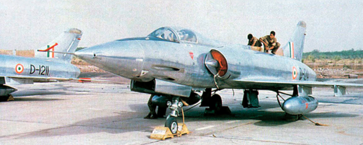 The HF-24 ( Marut) First Jet Fighter Manufactured Outside the Developed World
