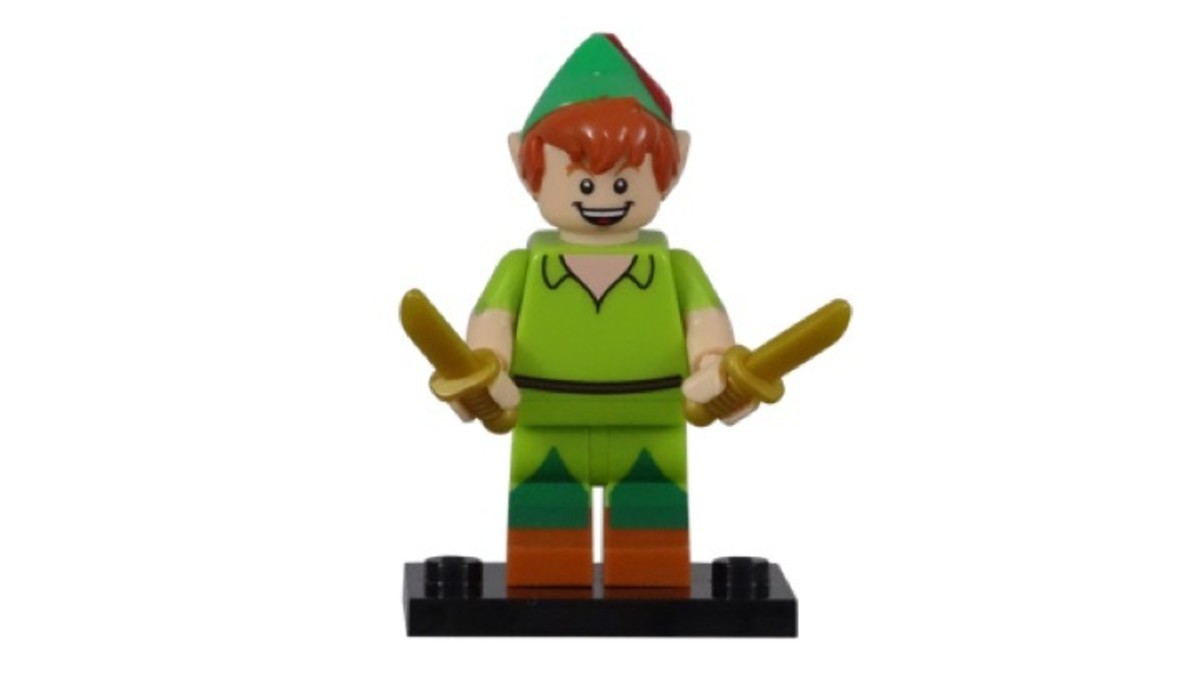 LEGO Disney Peter Pan Minifigure 71012-15 Complete