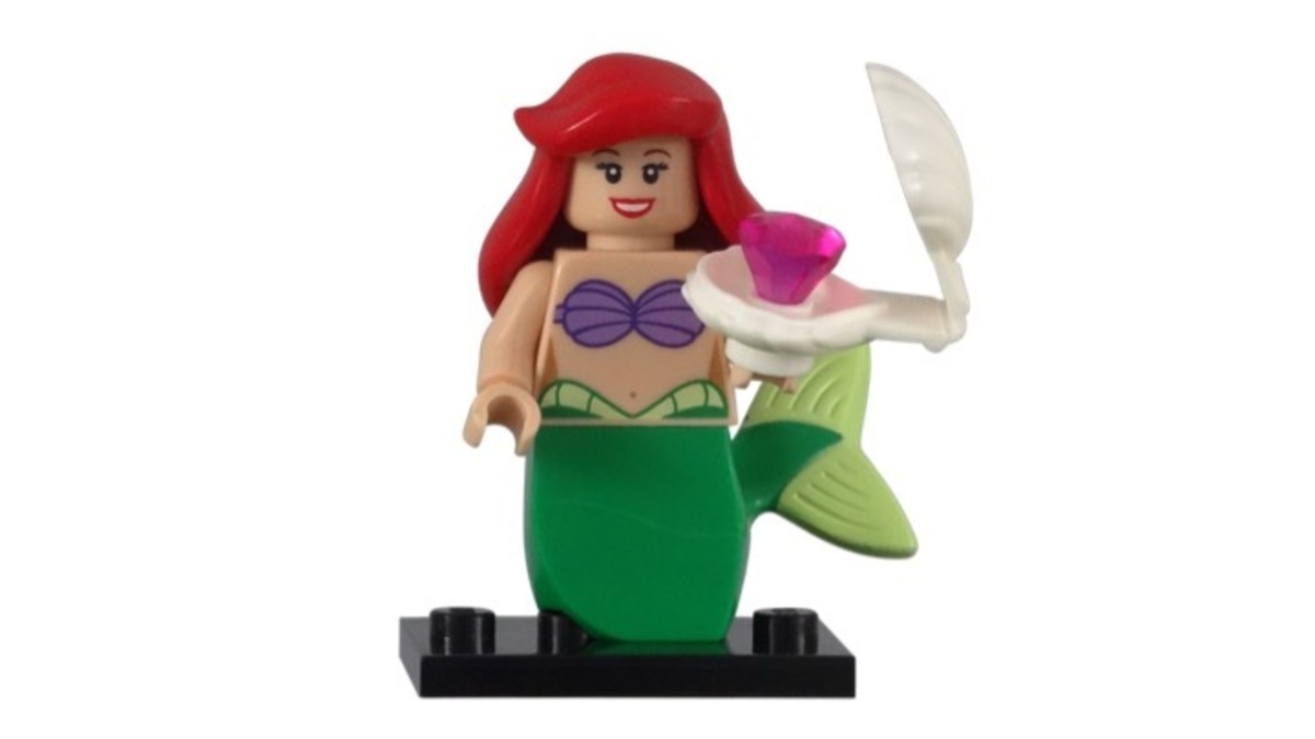 LEGO Disney Ariel Minifigure 71012-18 Complete