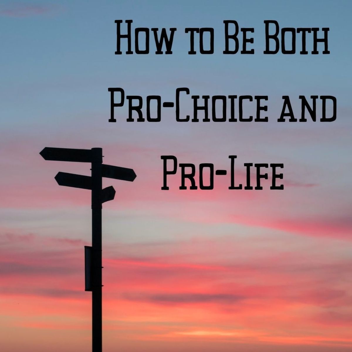 How to Be Both Pro-Life and Pro-Choice