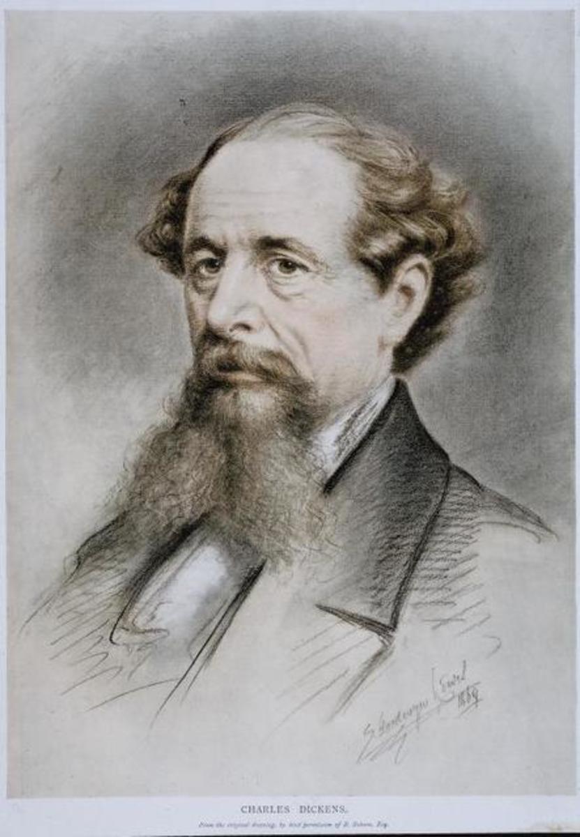 Charles Dickens developed a style known as the “doorknocker beard.” He wrote an essay entitled Why Shave?