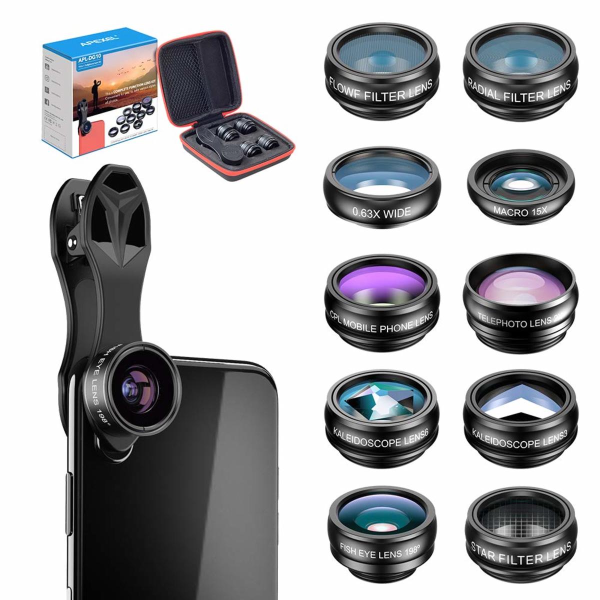 best mobile photography lens