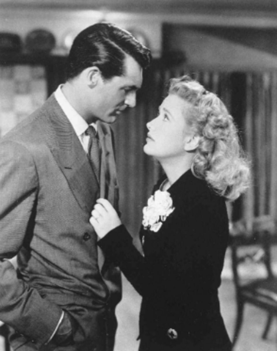 Cary Grant and Priscilla Lane